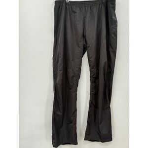 Brooks Womens XL Shelter Technology Running Pants Athletic‎ Black